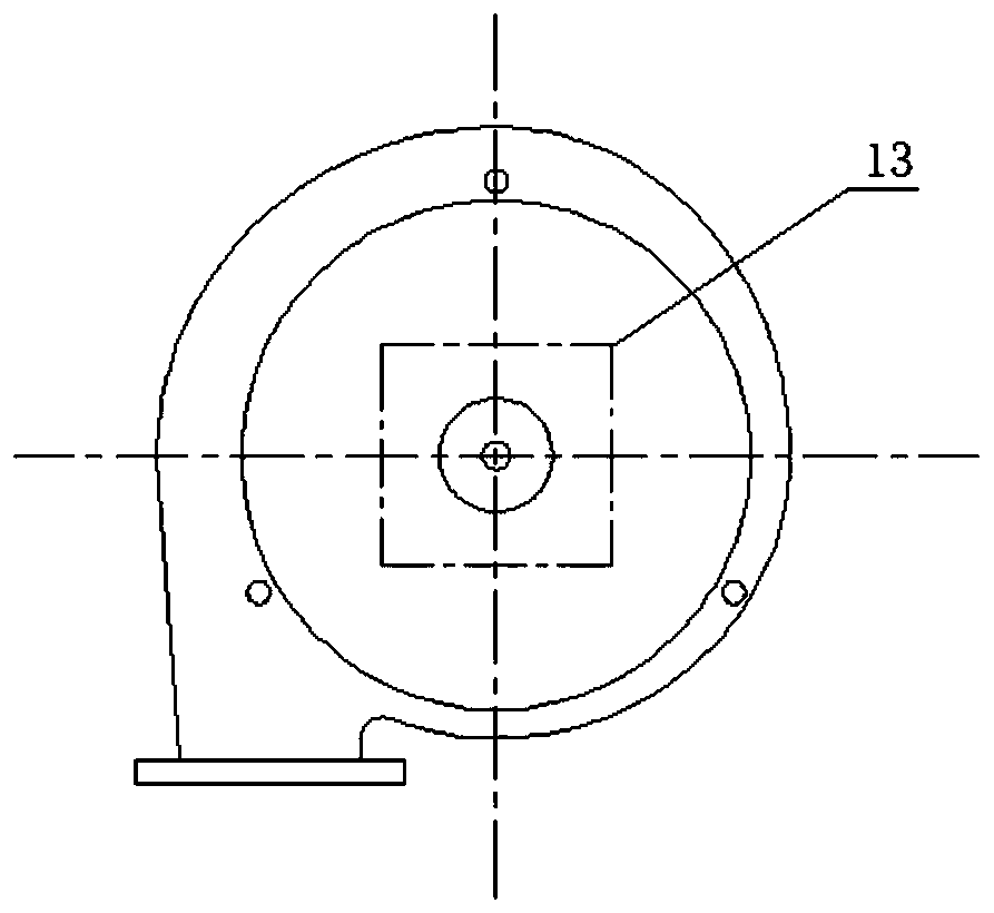 Small centrifugal fan