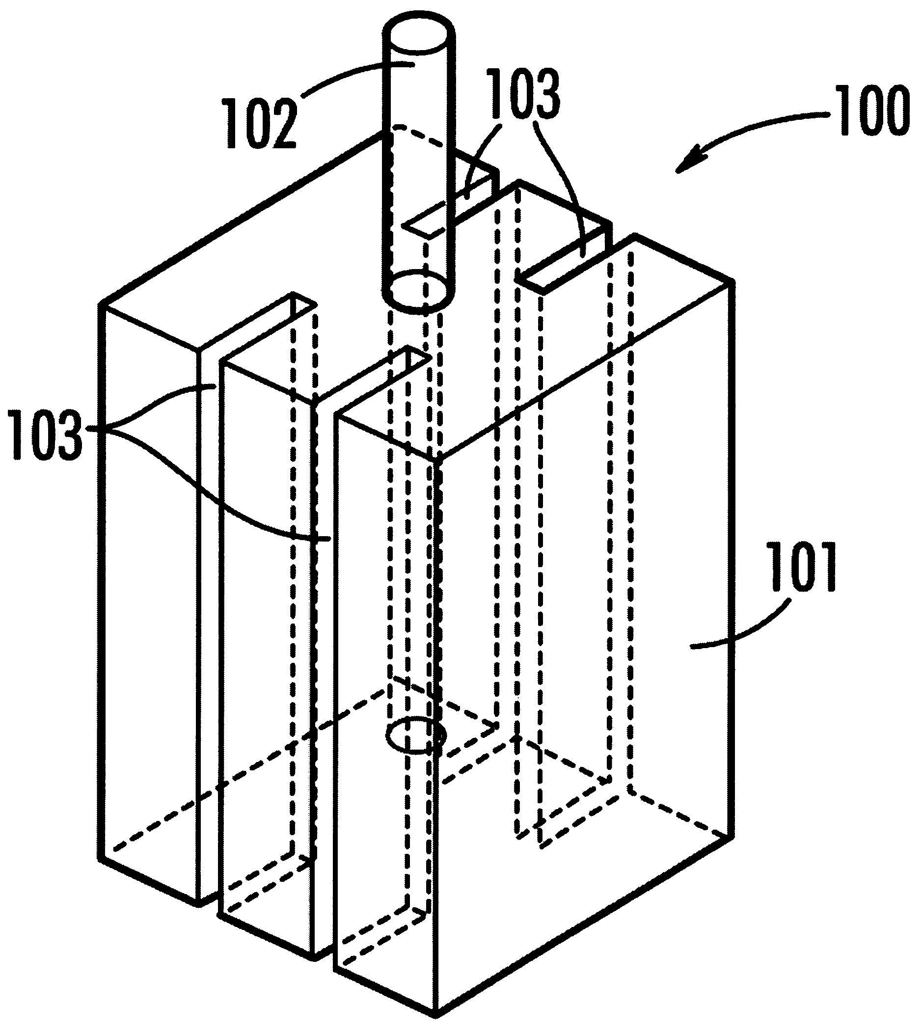 Fluted anode with improved capacitance and capacitor comprising same