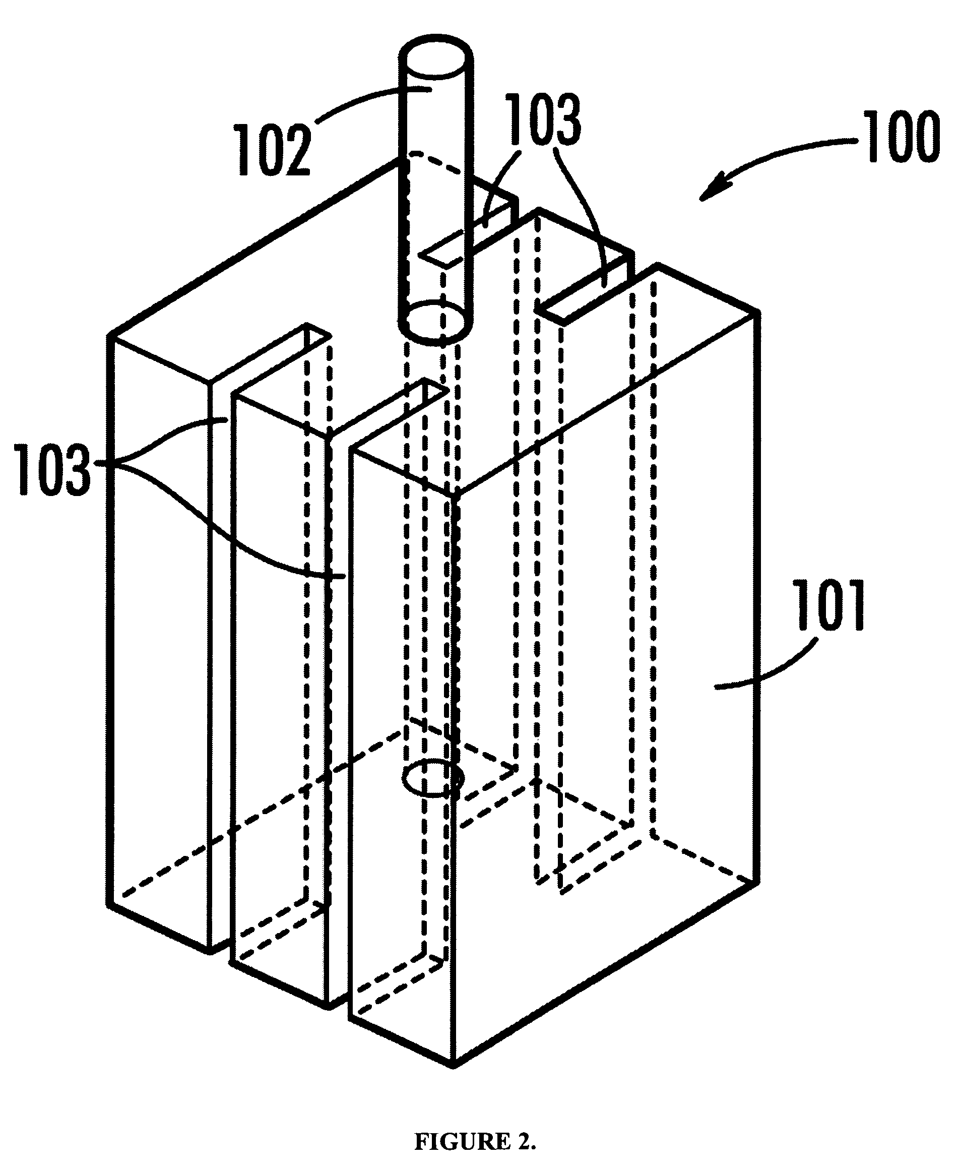 Fluted anode with improved capacitance and capacitor comprising same
