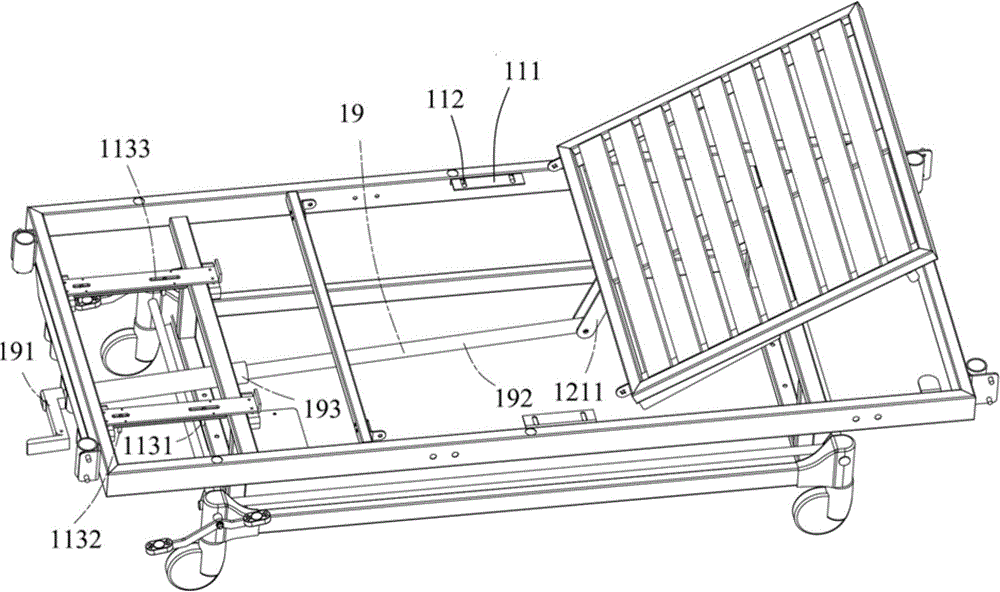 leg rehabilitation training bed