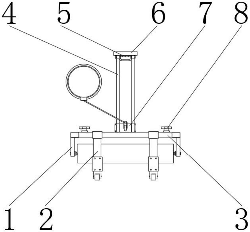 Vacuum preloading shallow solidification device based on soft soil foundation