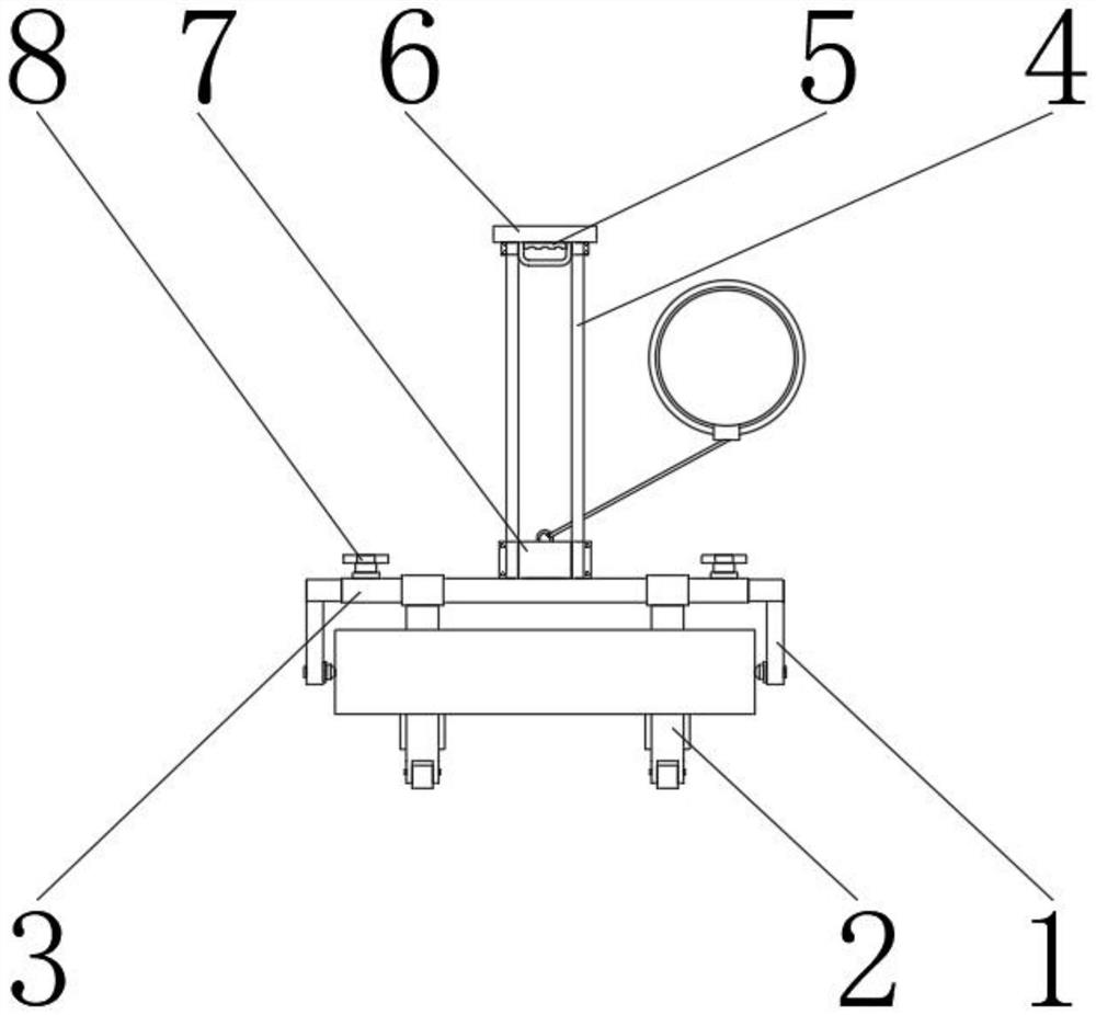 Vacuum preloading shallow solidification device based on soft soil foundation