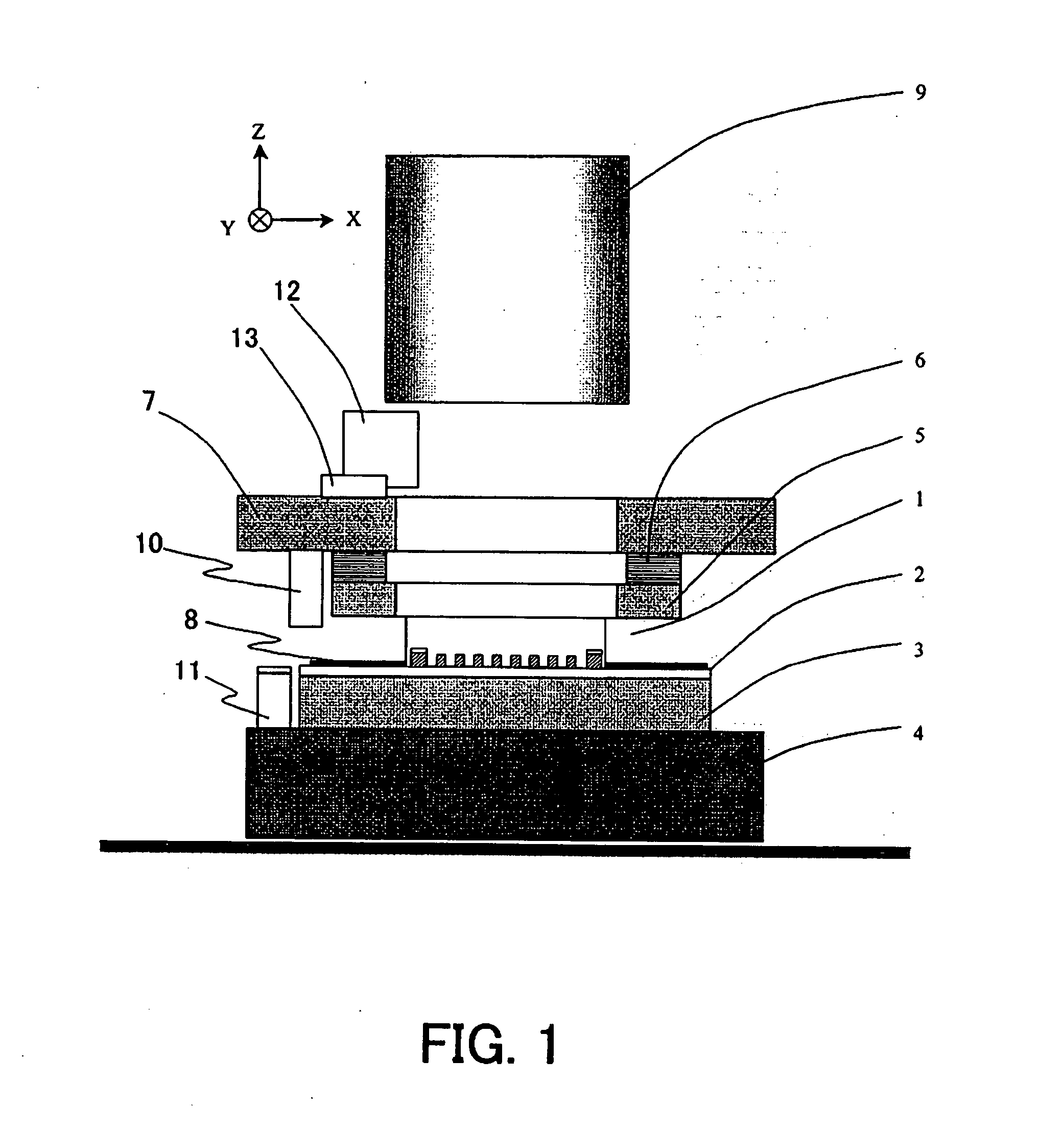 Pattern transferring mold, pattern transferring apparatus and device manufacturing method using the same