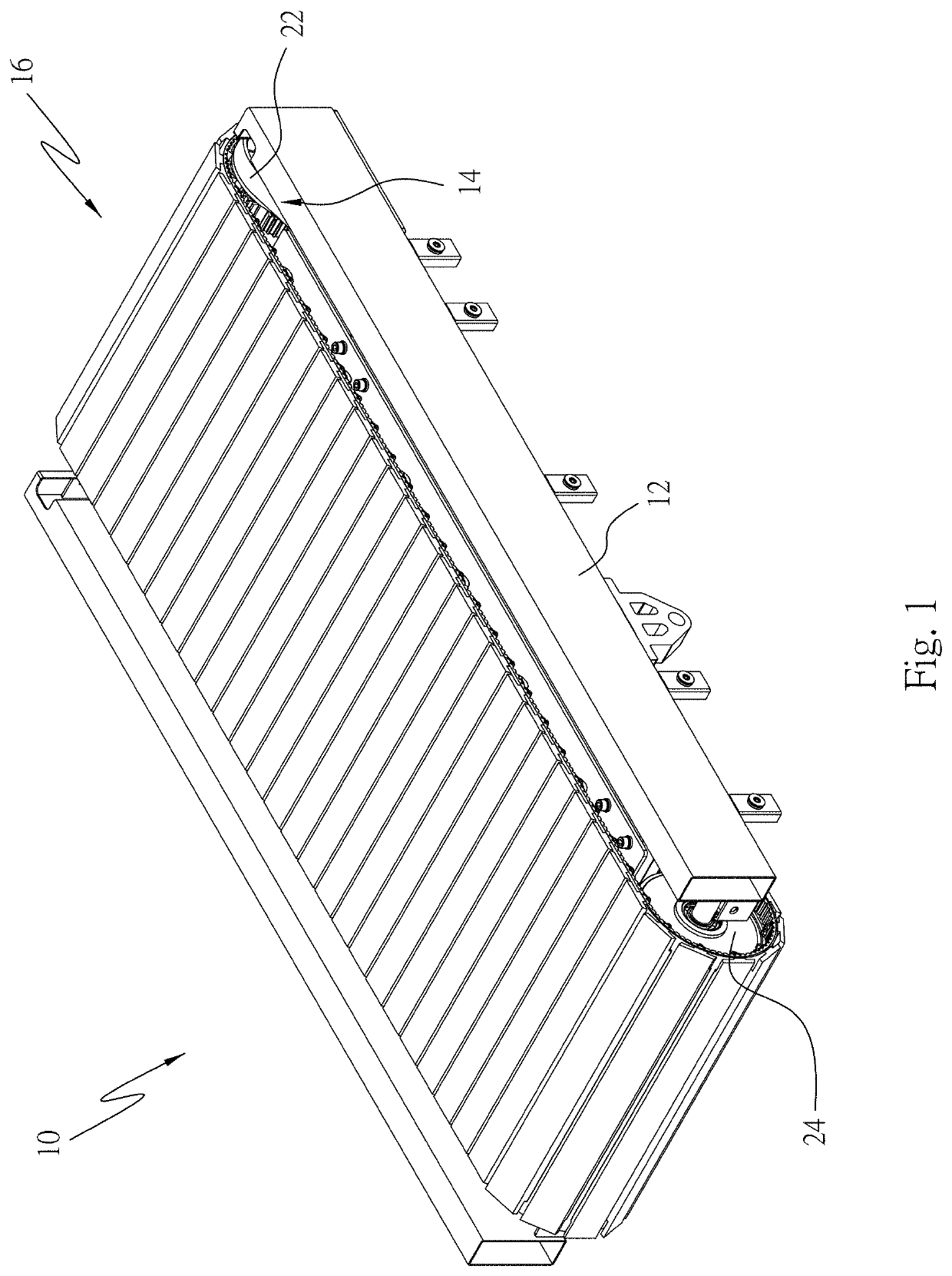 Caterpillar treadmill