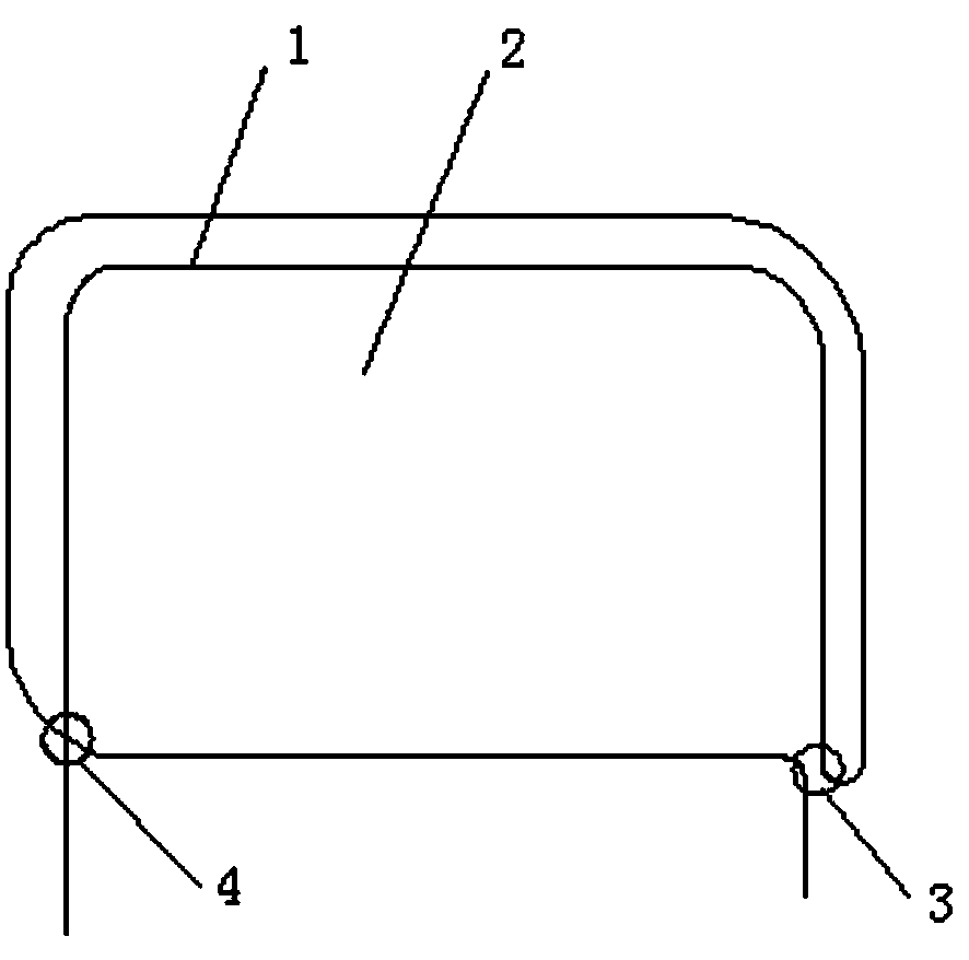 Power battery fireproof drag chain device