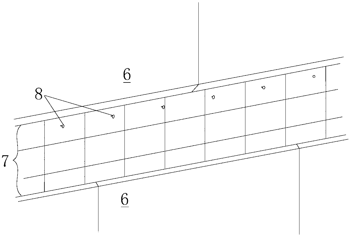 Detachable external heat preservation electric wire bridge frame and use method thereof