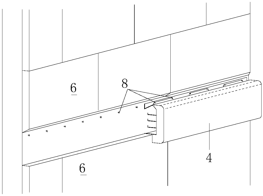 Detachable external heat preservation electric wire bridge frame and use method thereof