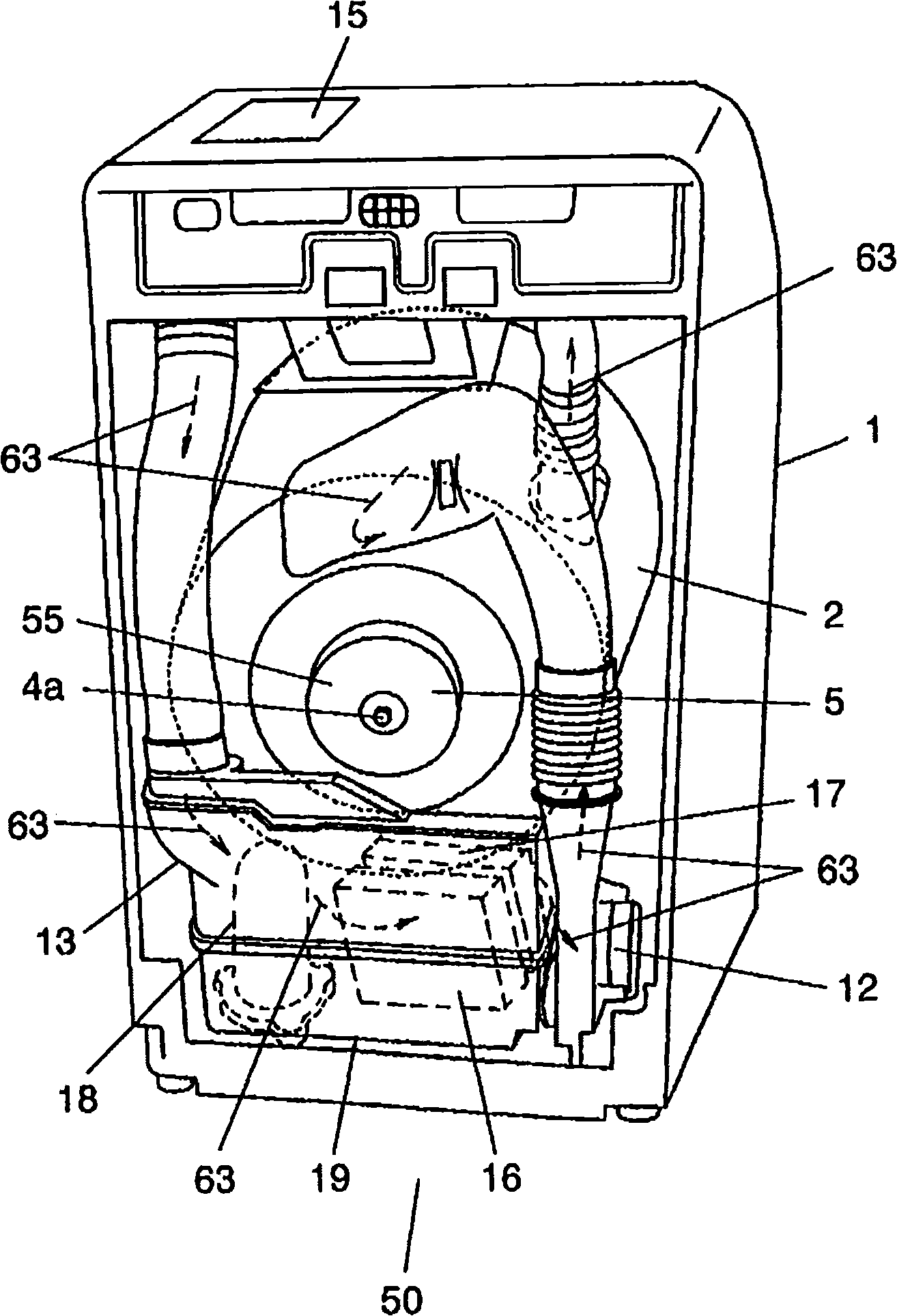 Motor unit, method of assembling motor unit, washing machine, and method of assembling washing machine