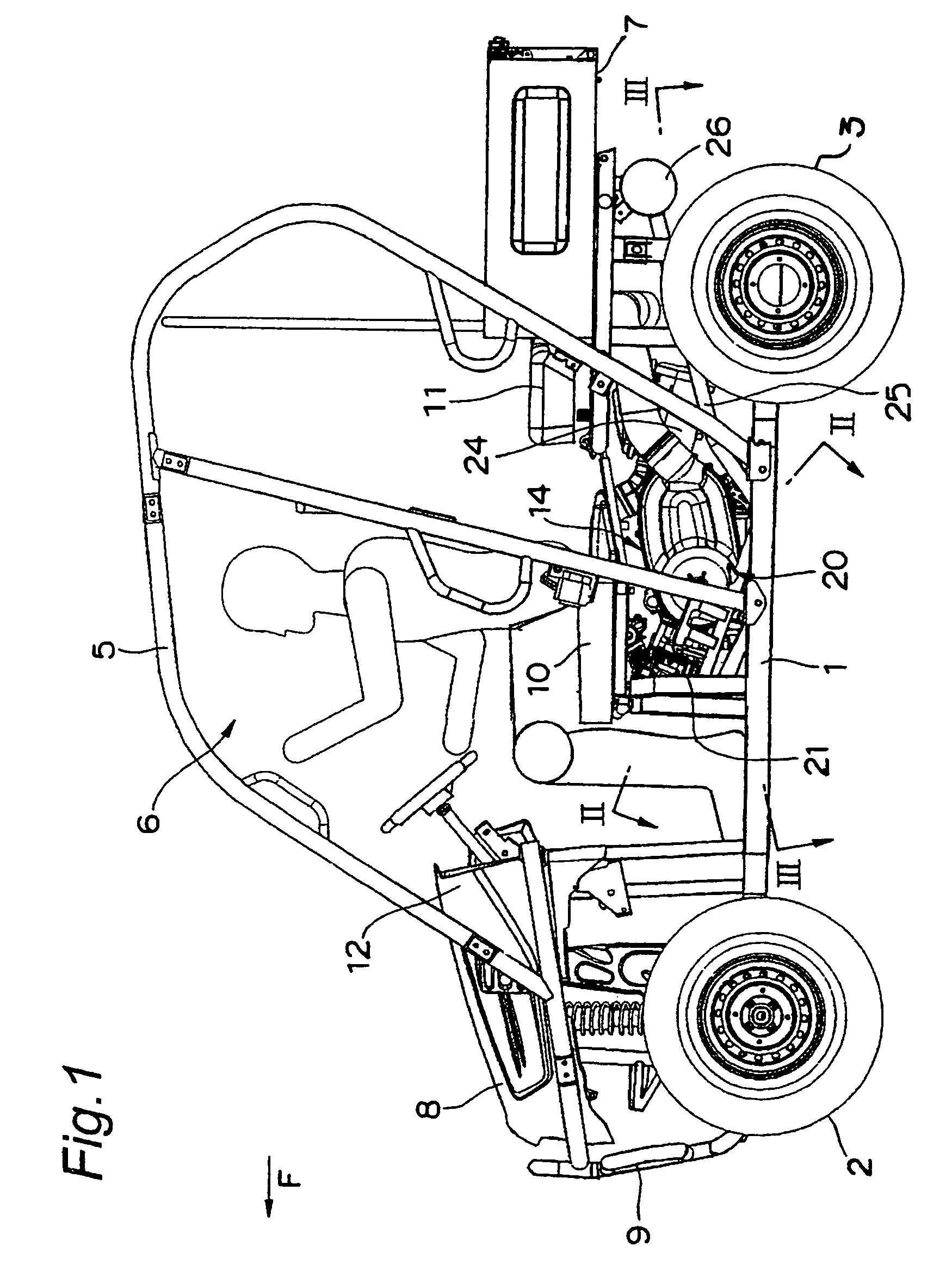 Engine with centrifugal clutch