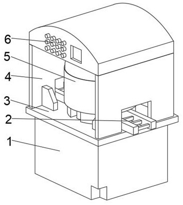 A surface treatment device for ship accessories