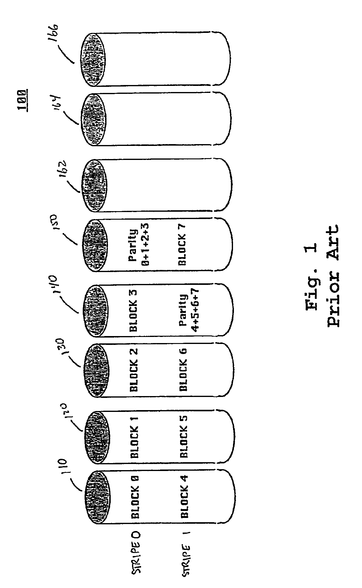 Method and system for leveraging spares in a data storage system including a plurality of disk drives