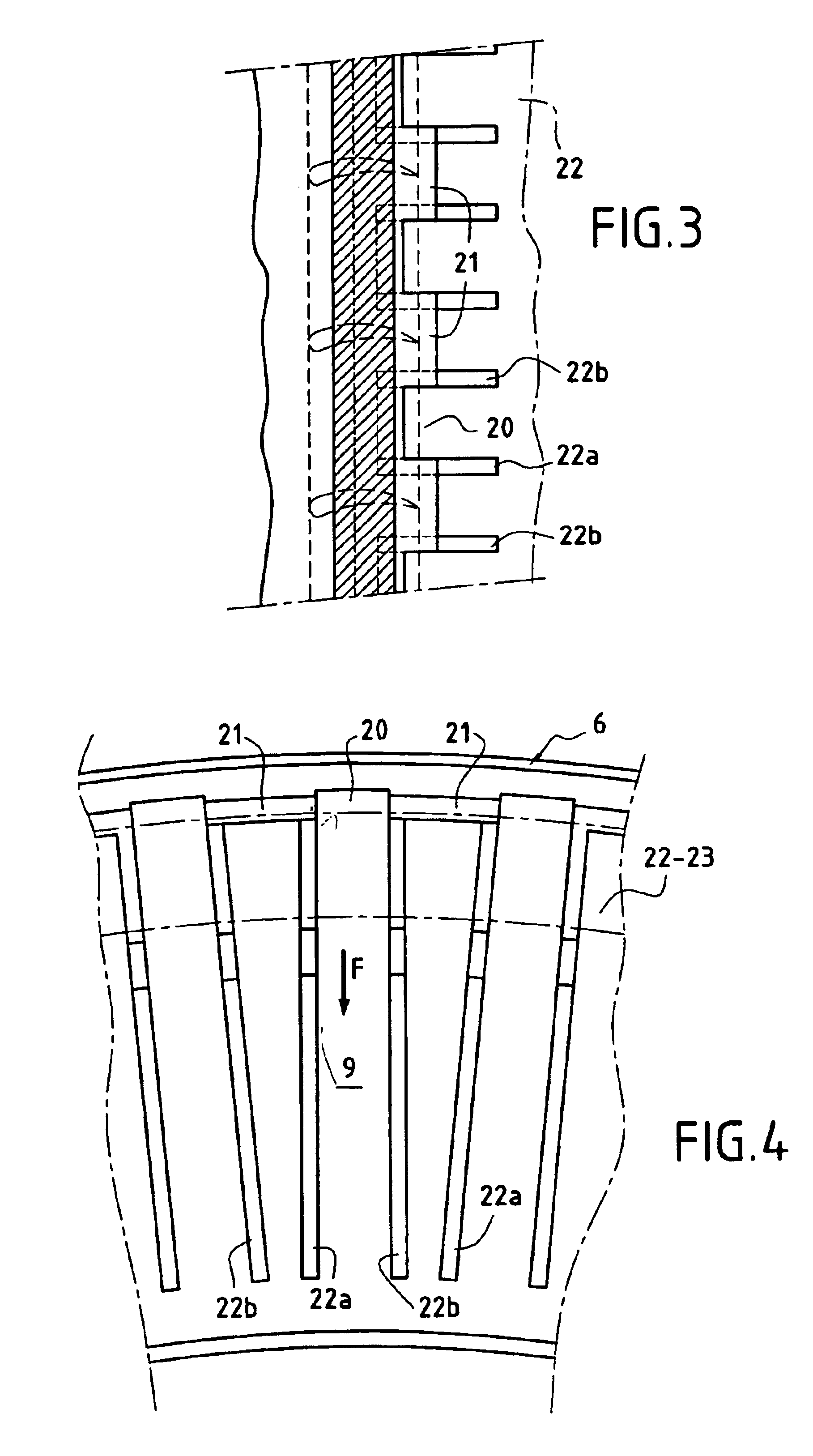 Axial compressor disk for a turbomachine with centripetal air bleed