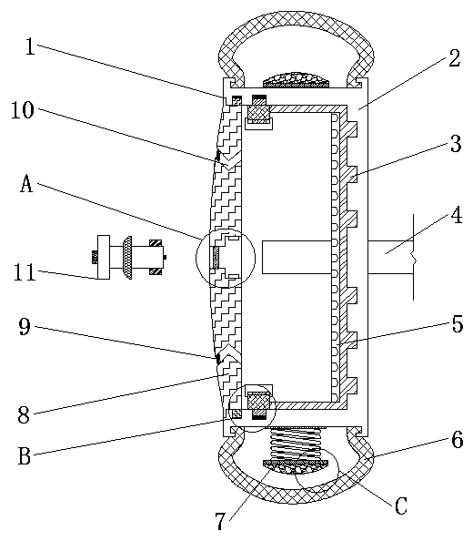 Portable hub motor power wheel with external end cap