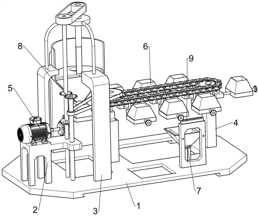 A kind of pet feed quantitative packaging device