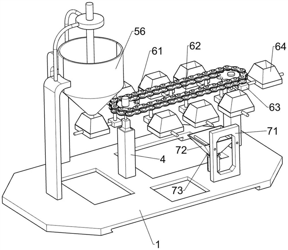 A kind of pet feed quantitative packaging device