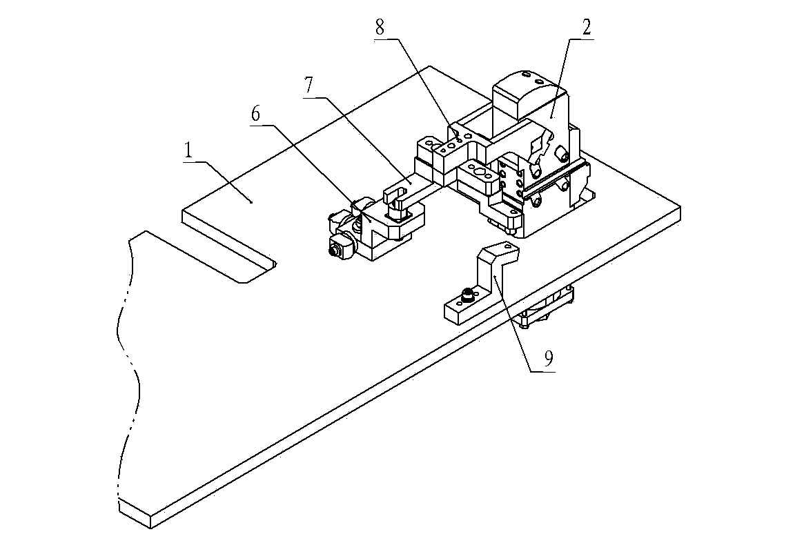 Frame clamping device