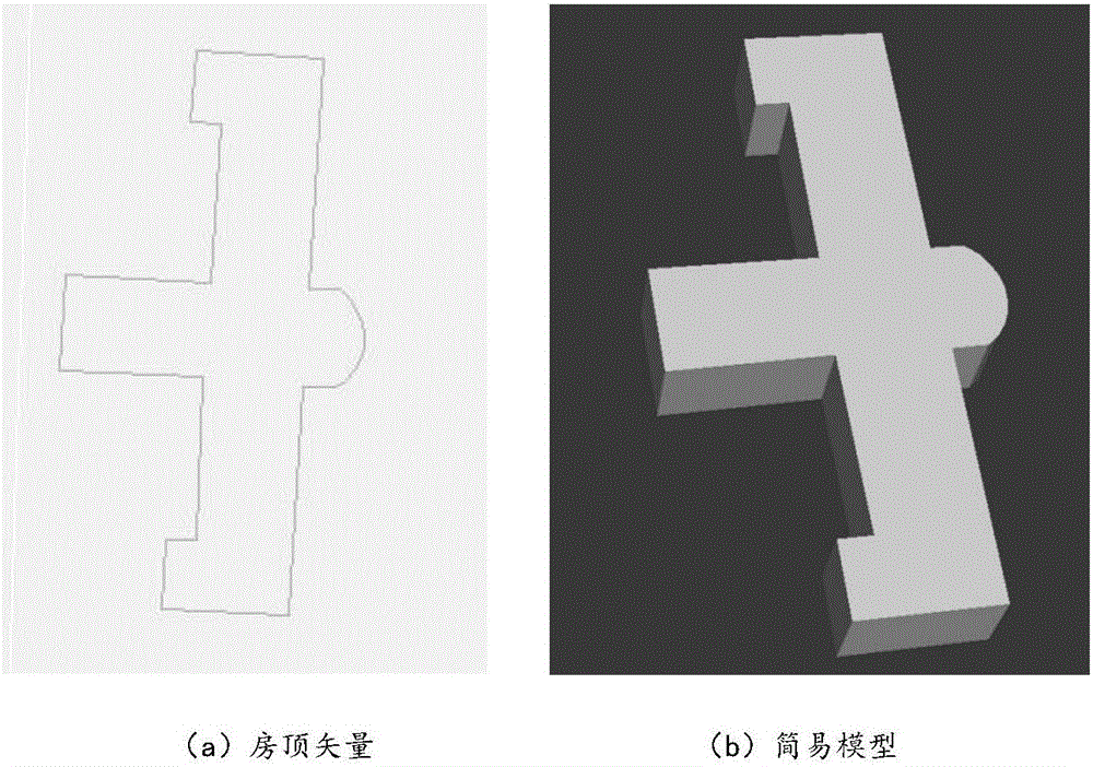 Orthoimage tessellation line network automatic selection method based on building roof vector