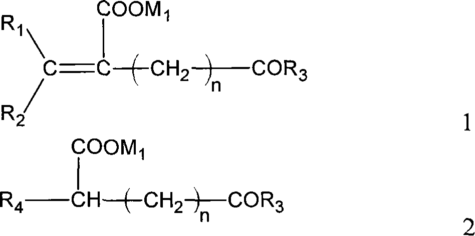 Preparation of modified polyacrylic acid graft copolymer high-efficiency water-reducing agent