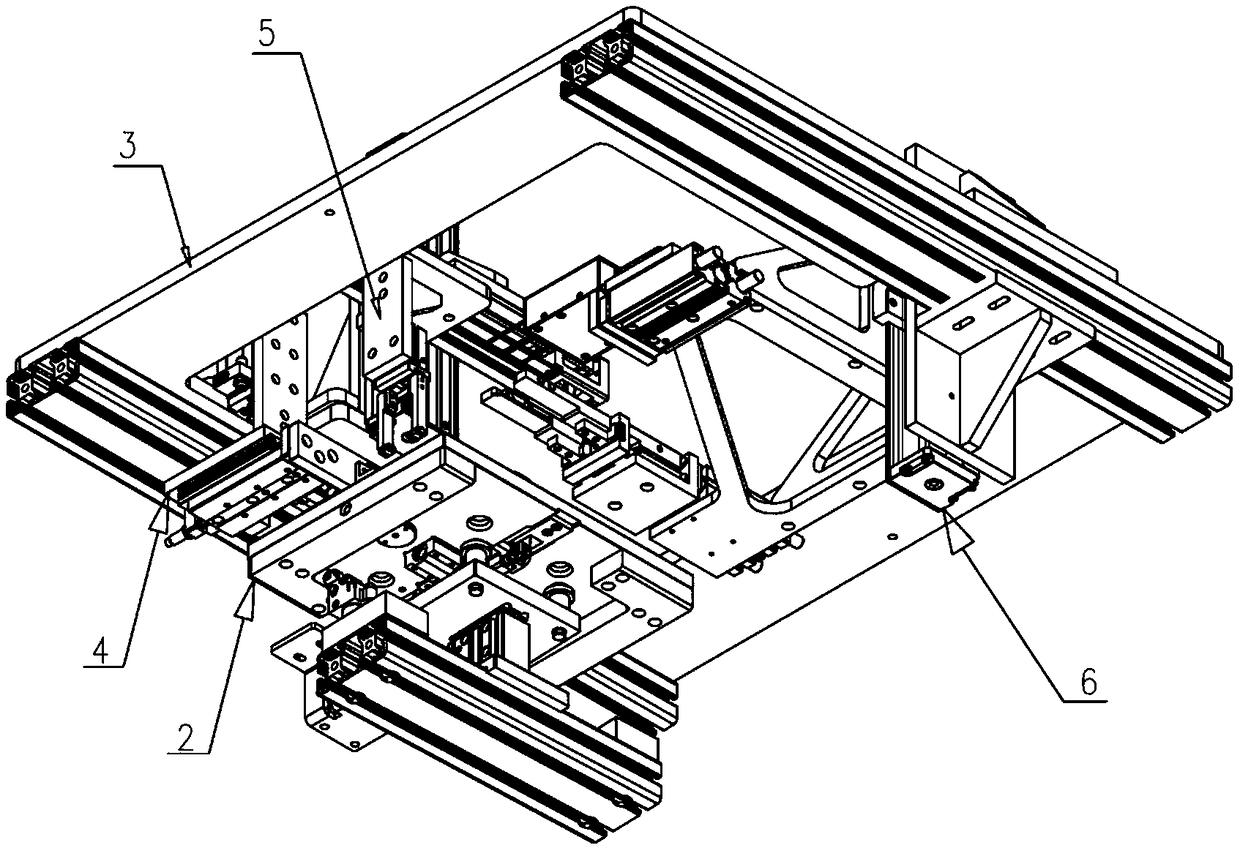 PCB filament penetrating device and method for LED filament lamp