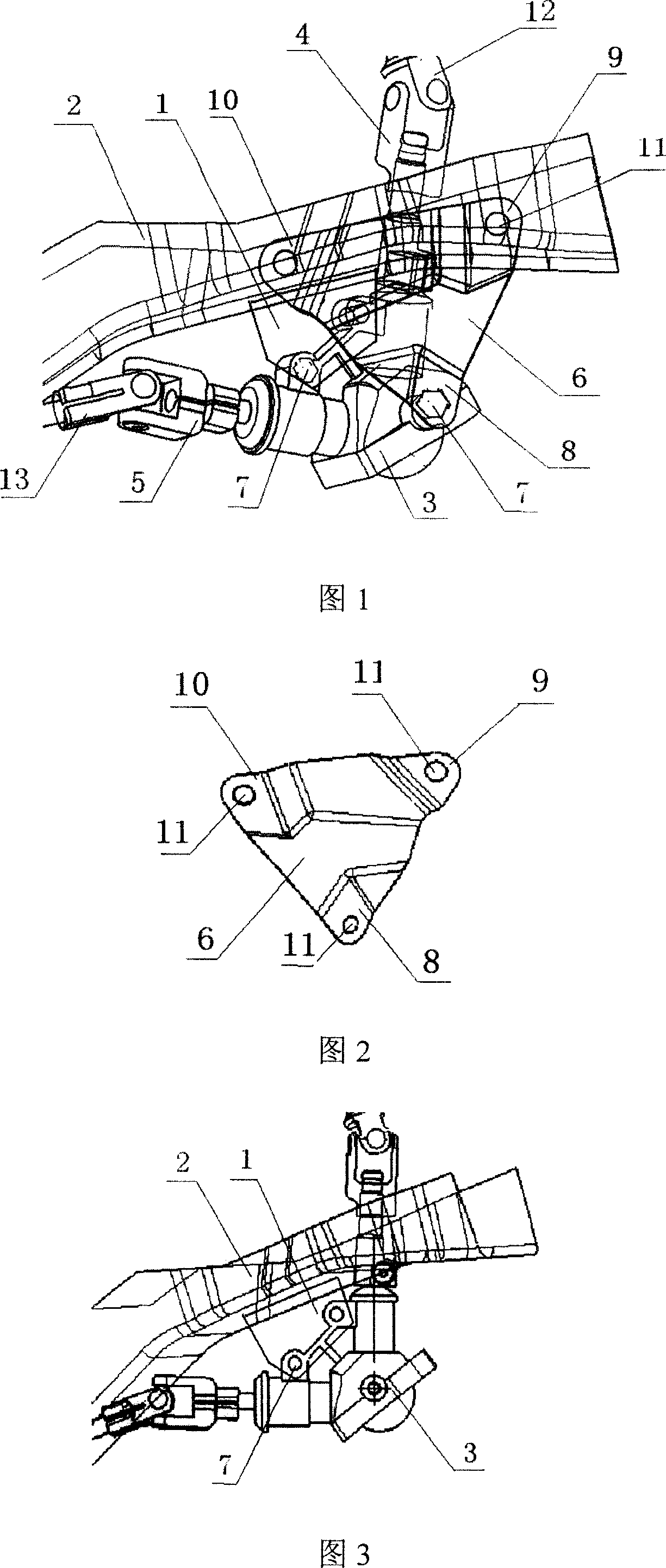 Steering mechanism of motor vehicle