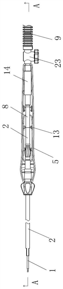 Electrotome pen with suction function