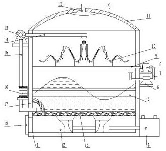 An environmentally friendly concentrated brine treatment device