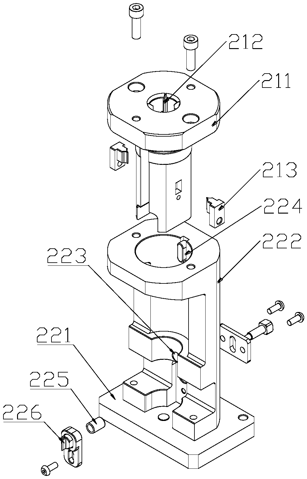 Electrical machine rotor and commutator assembly tooling, assembly method and storage medium