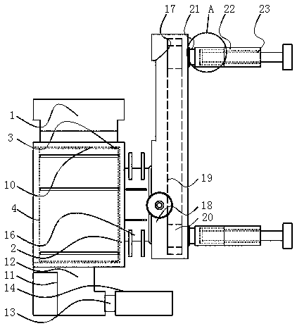 Assembly equipment with locating structure and for syringe processing