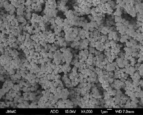 Preparation method of high-tap-density small-granularity sphere-like silver powder for LTCC (low temperature co-fired ceramic) inner electrode