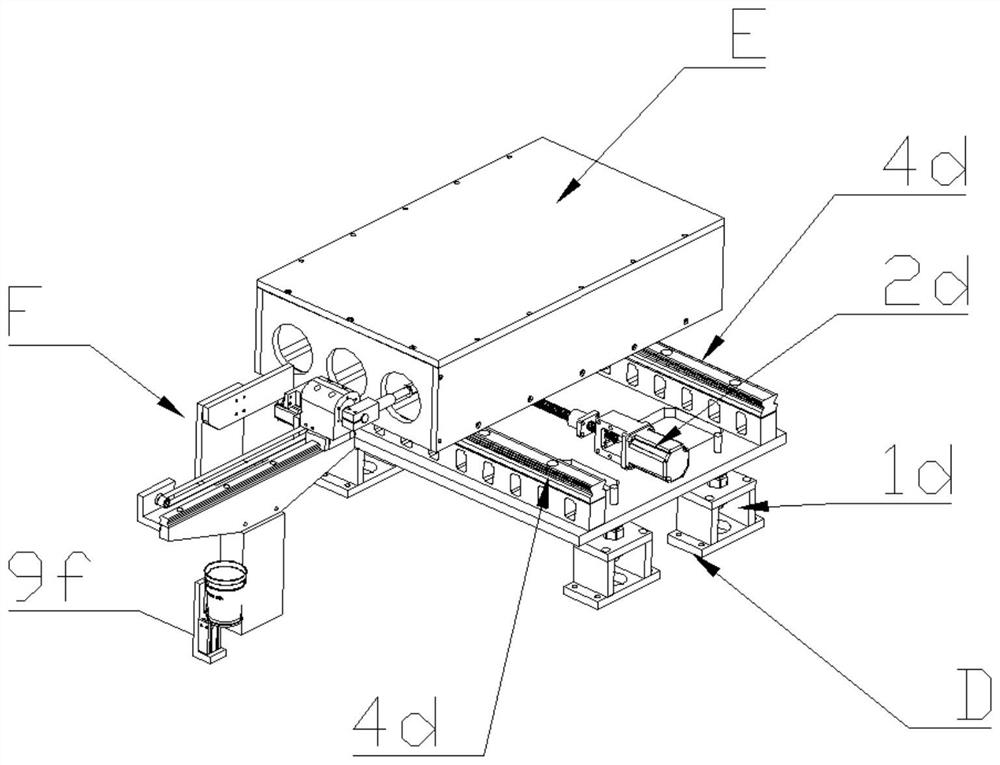 Milky tea cup conveying line in full-automatic milky tea machine