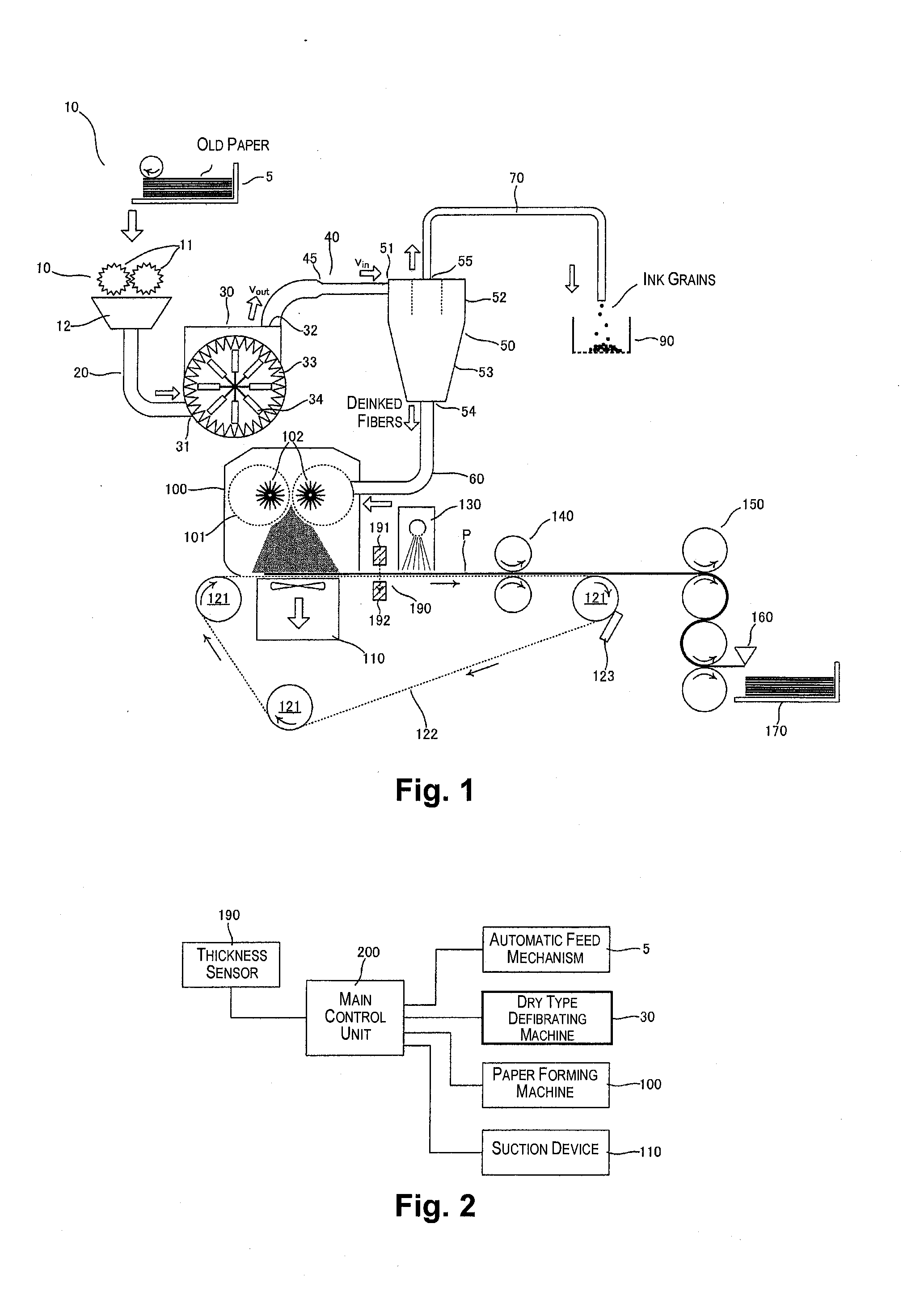 Paper recycling system and paper recycling method