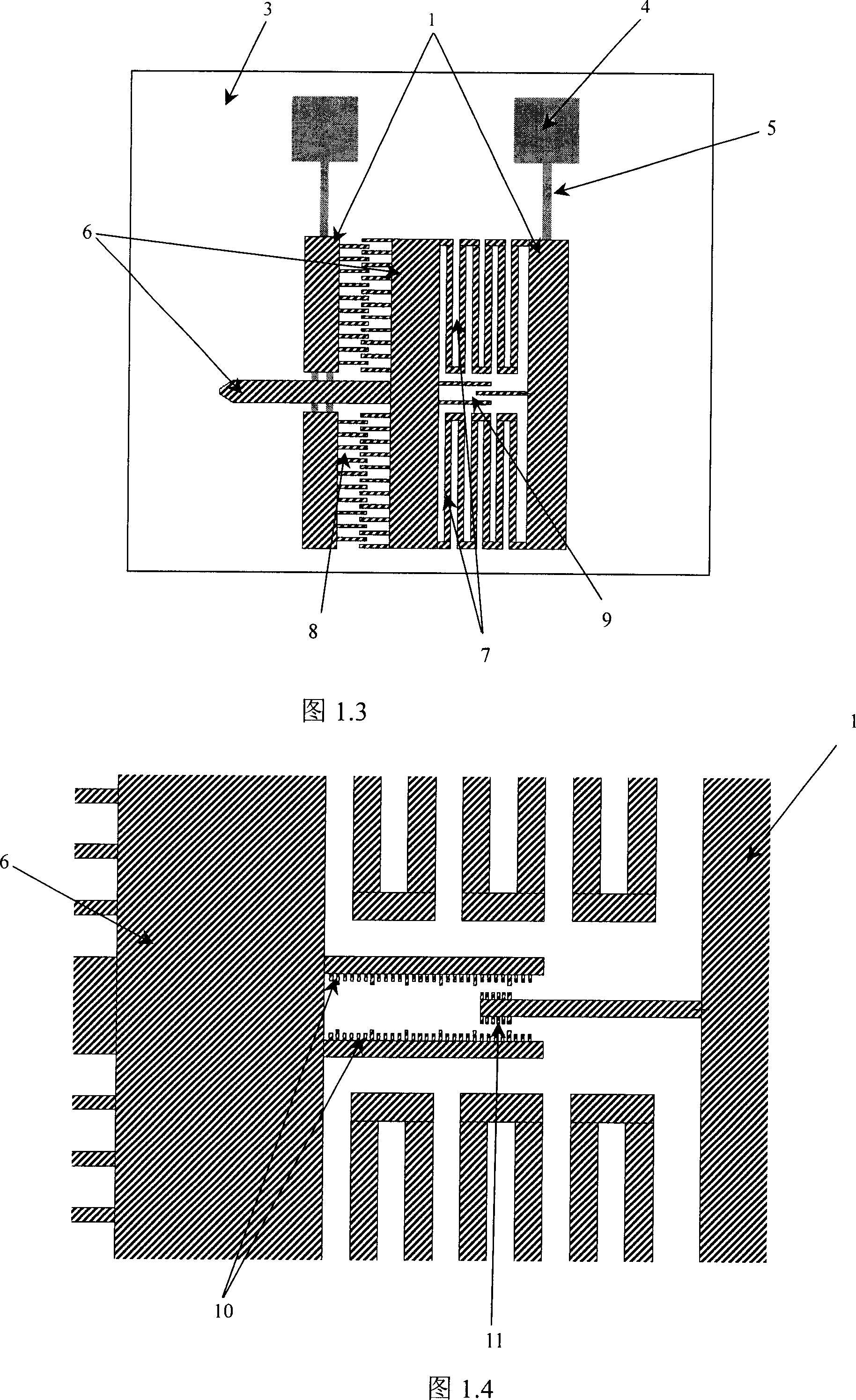 MEMS microprobe and preparation method thereof
