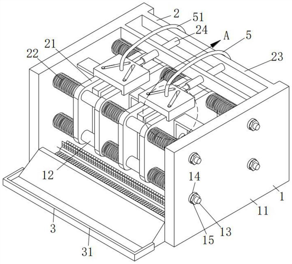 Rapid forming injection mold for transparent part of car lamp