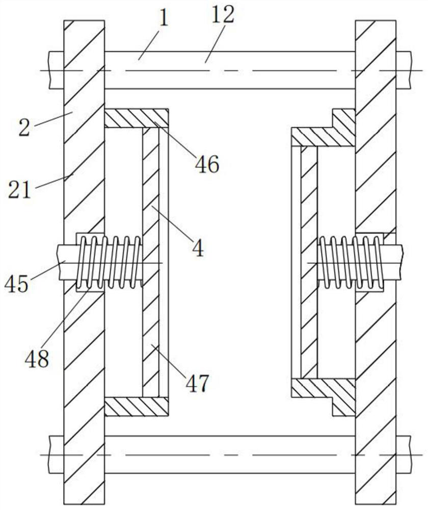 Rapid forming injection mold for transparent part of car lamp