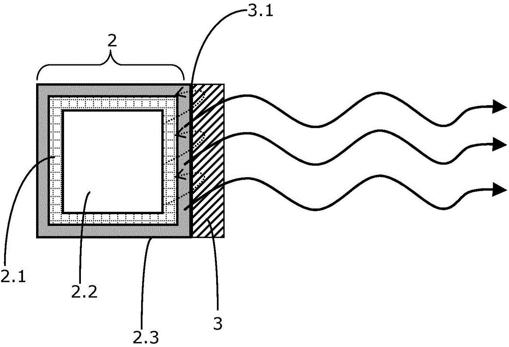 Multilayer structure for thermophotovoltaic devices and thermophotovoltaic devices comprising such