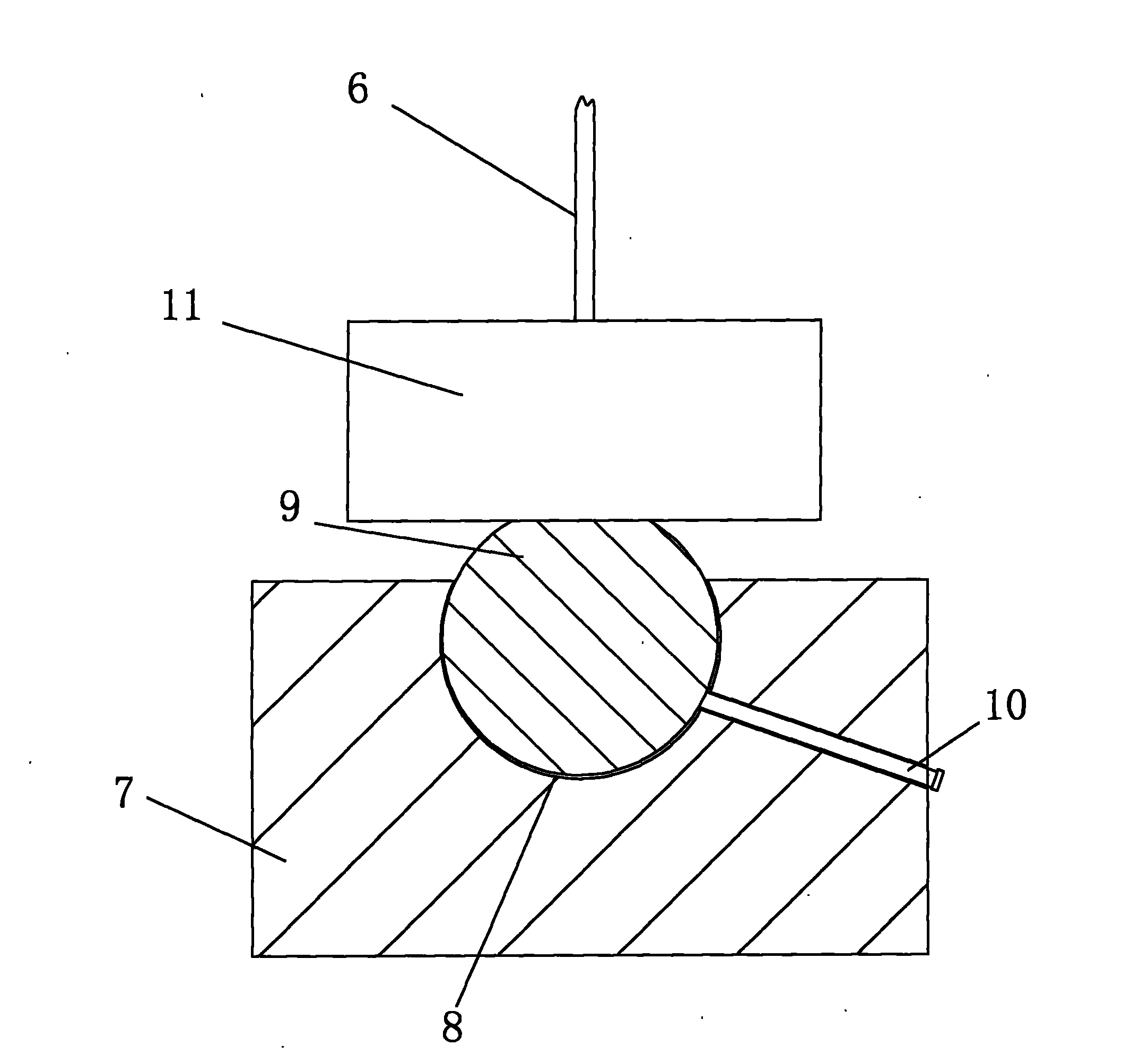 Method and device for regulating emission surface of ultrasonic transducer probe to be parallel to reflecting plate