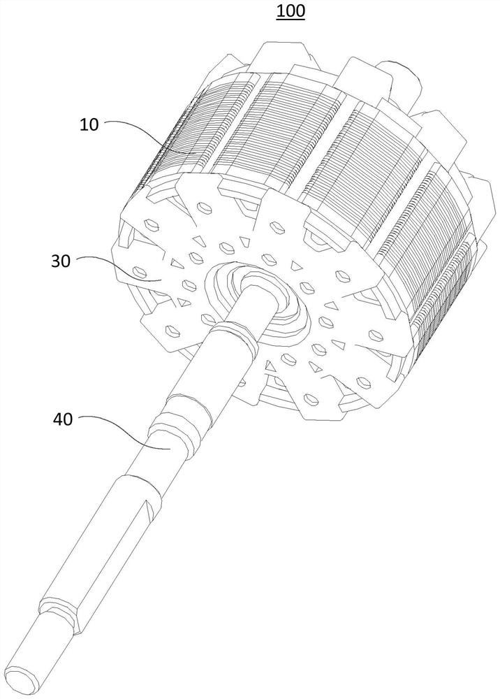 Rotor and motor