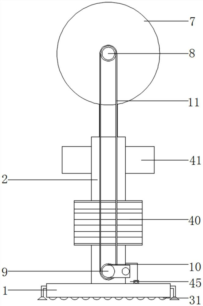 Circle drawing plate with adjusting function and convenient installation function for history teaching