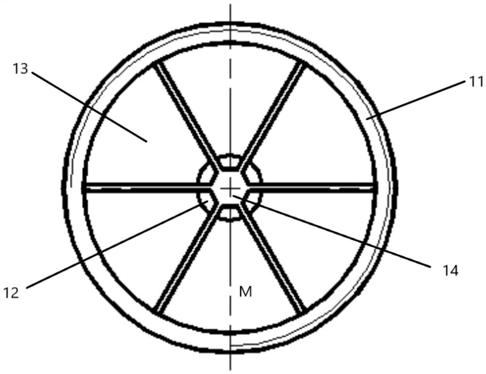 Disc-type elastic chuck assembly for clamping small workpiece