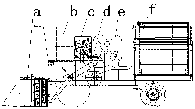 Suction self-propelled cotton harvester