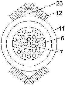 Multifunctional wall sweeping device