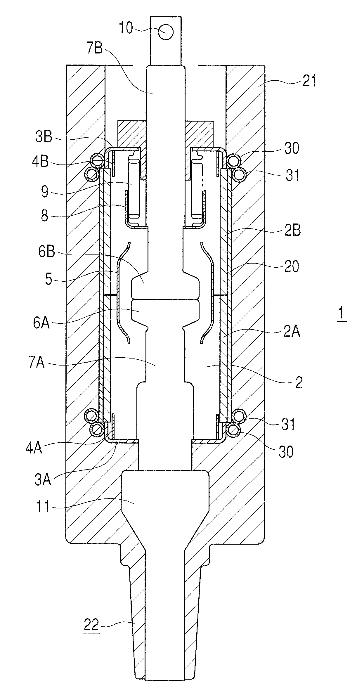 Vacuum switch and vacuum switchgear