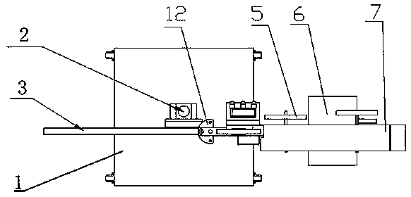 Automatic insulation paper winding device