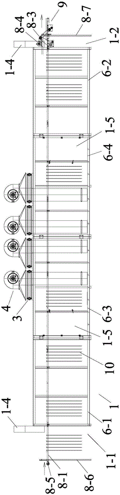 Continuous high-temperature tempered noodle device and process