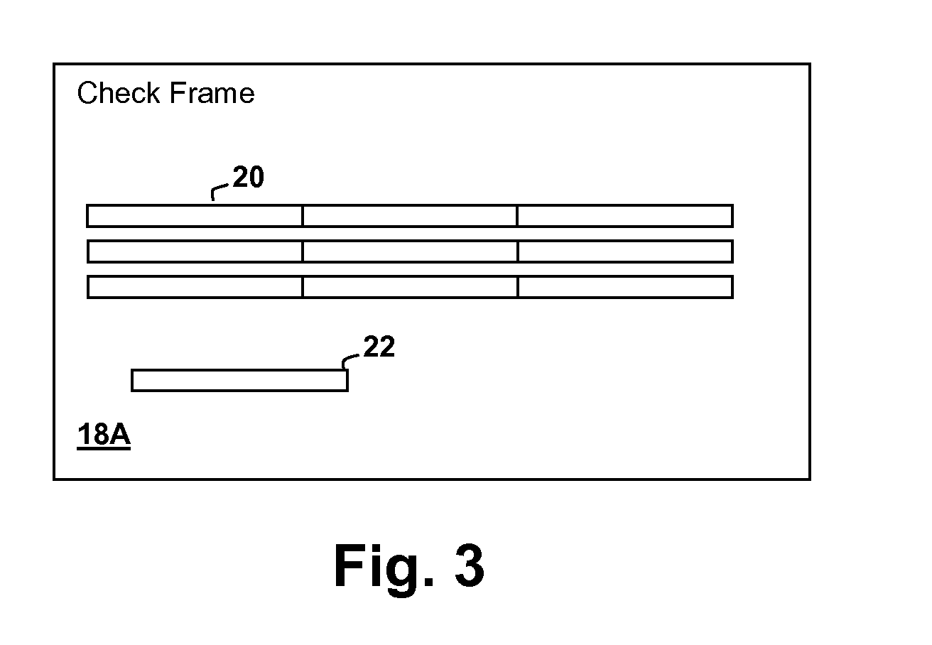 Simulation method using memory frame proxy architecture for synchronization and check handling