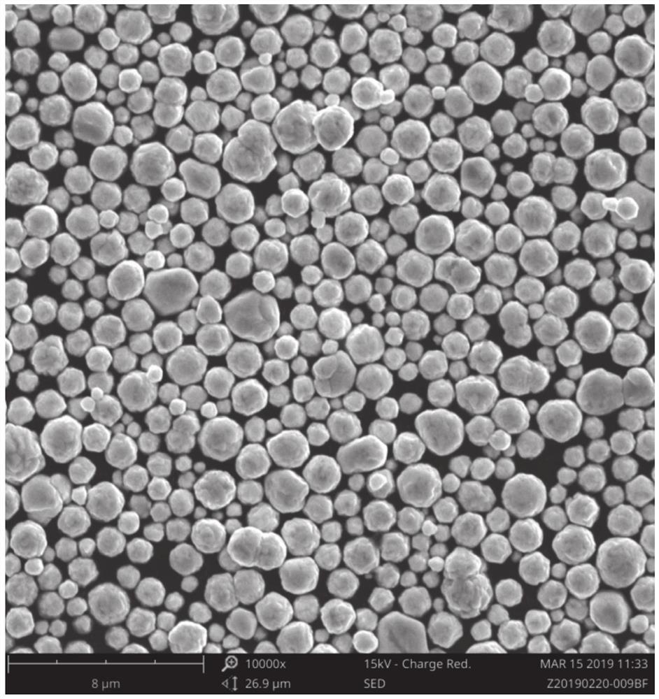 Silver powder for conductive silver paste of ceramic filter and preparation method of silver powder