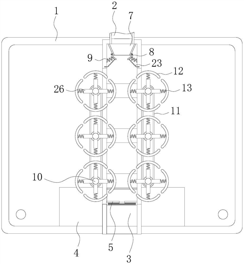 Tennis training ball cleaning device