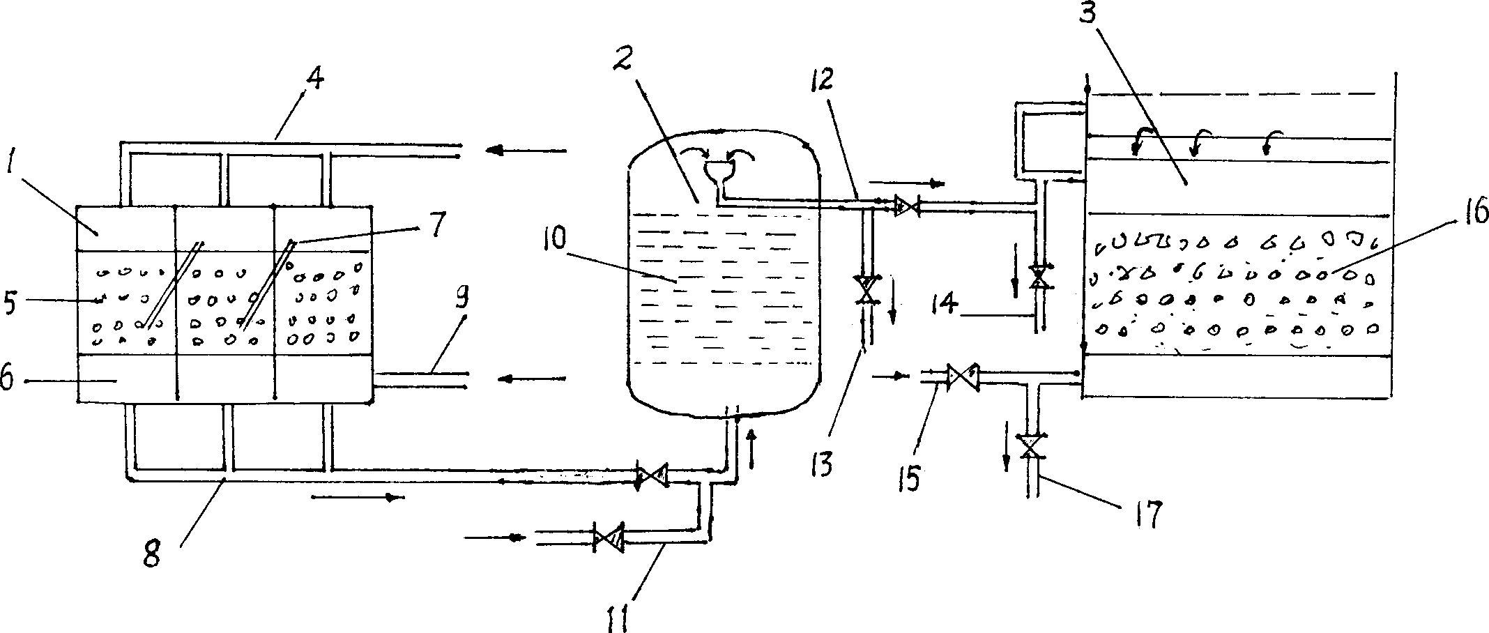 Micropollution water source treatment method