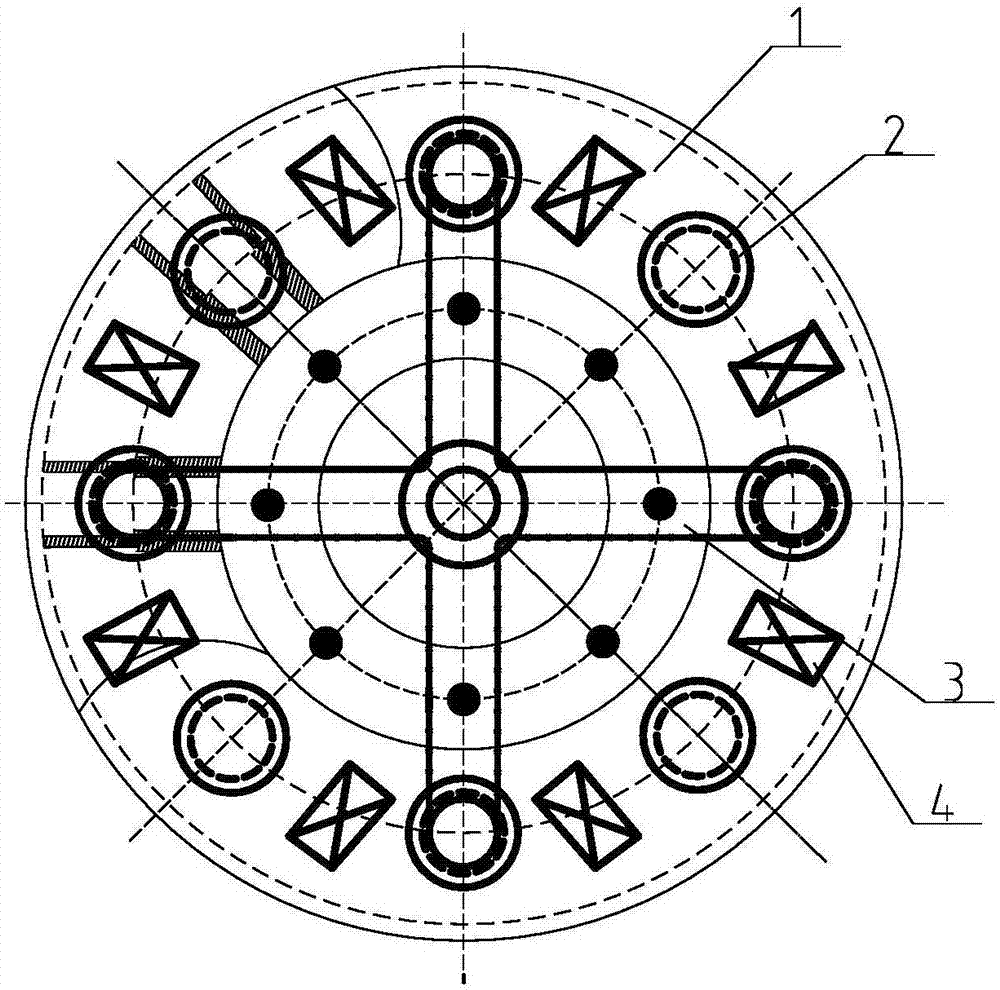 Production method of high-iron brake disc