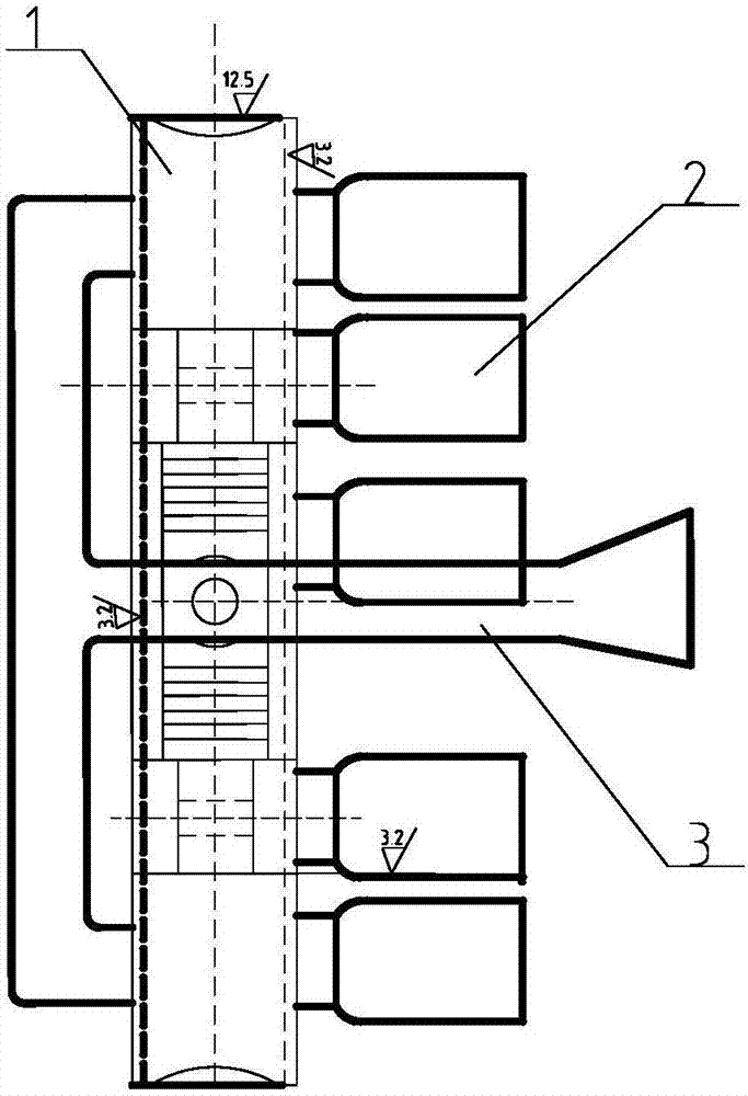 Production method of high-iron brake disc